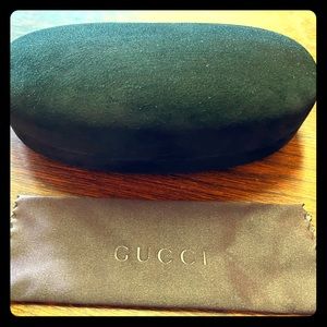 Authentic Gucci sunglasses case